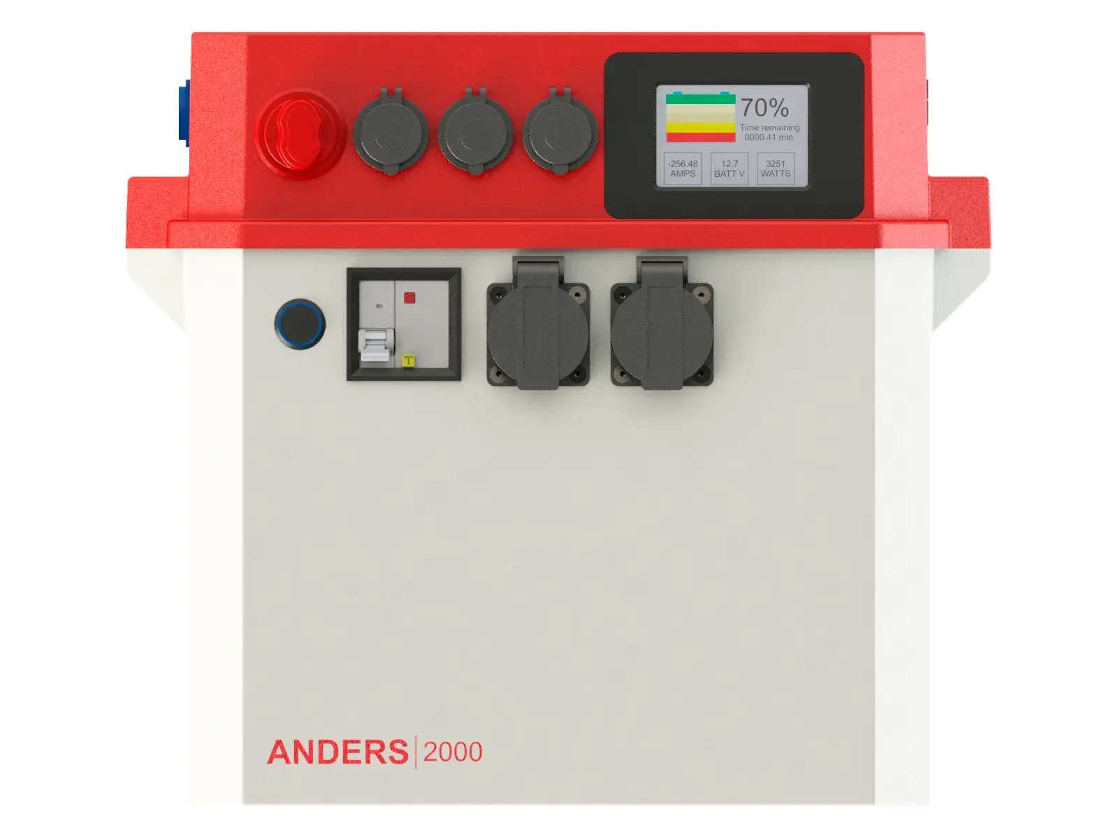 ANDERS kombi-inverter 2000W