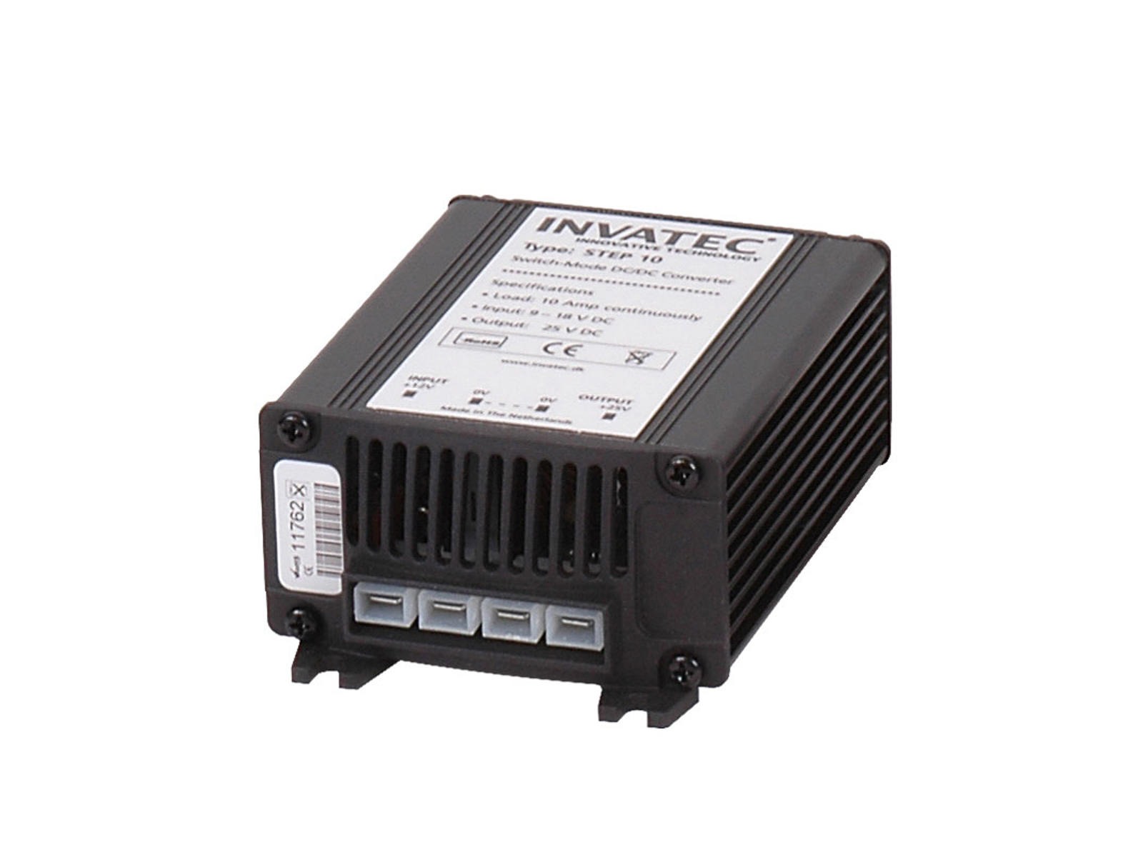DC-DC konverter. 10A. 12V til 24V.